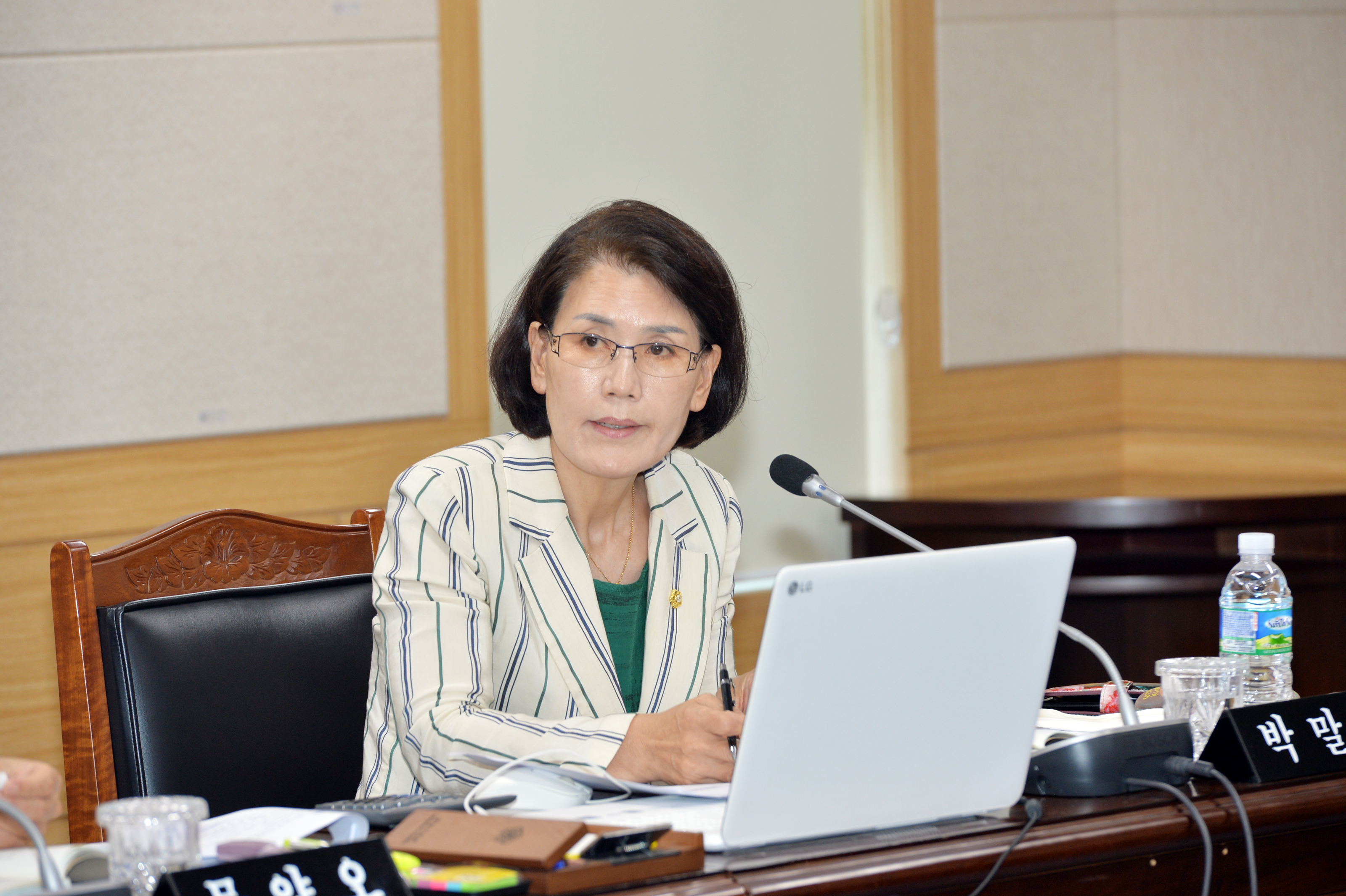 박말례 의원, 장기요양요원 처우개선 조례 마련