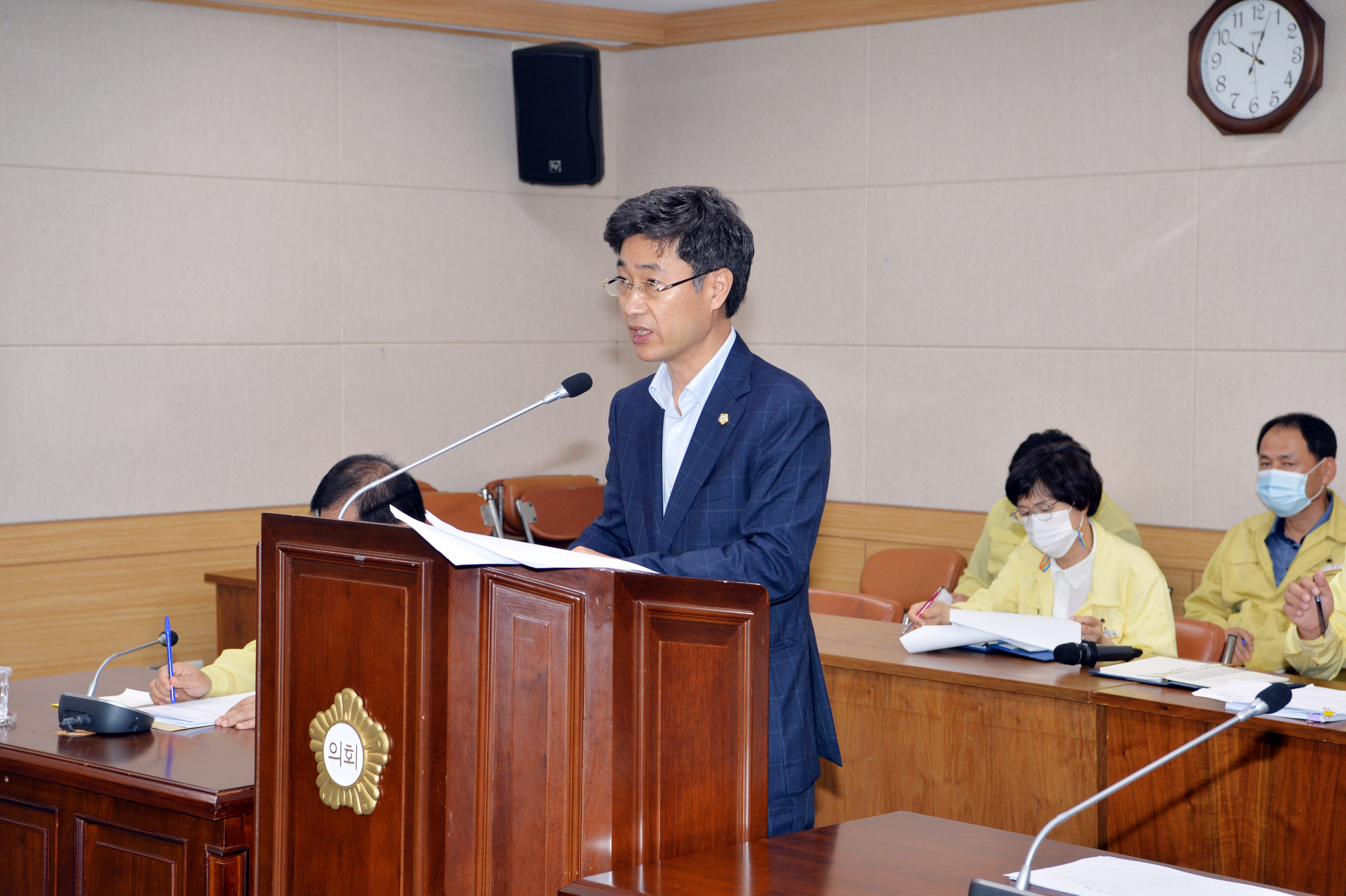 서영배 의원, 광양시 공동주택 경비원 인권보호에 나서