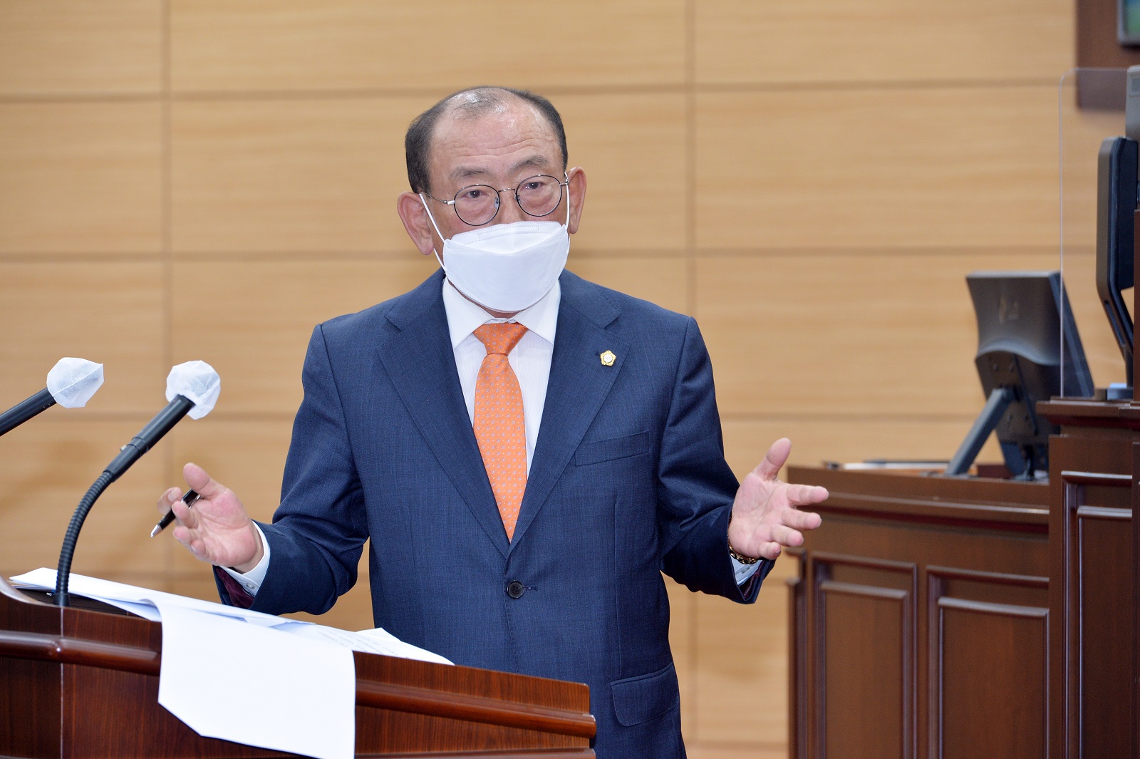 광양시의회 시정질문, 주요 현안사항 질문 이어져