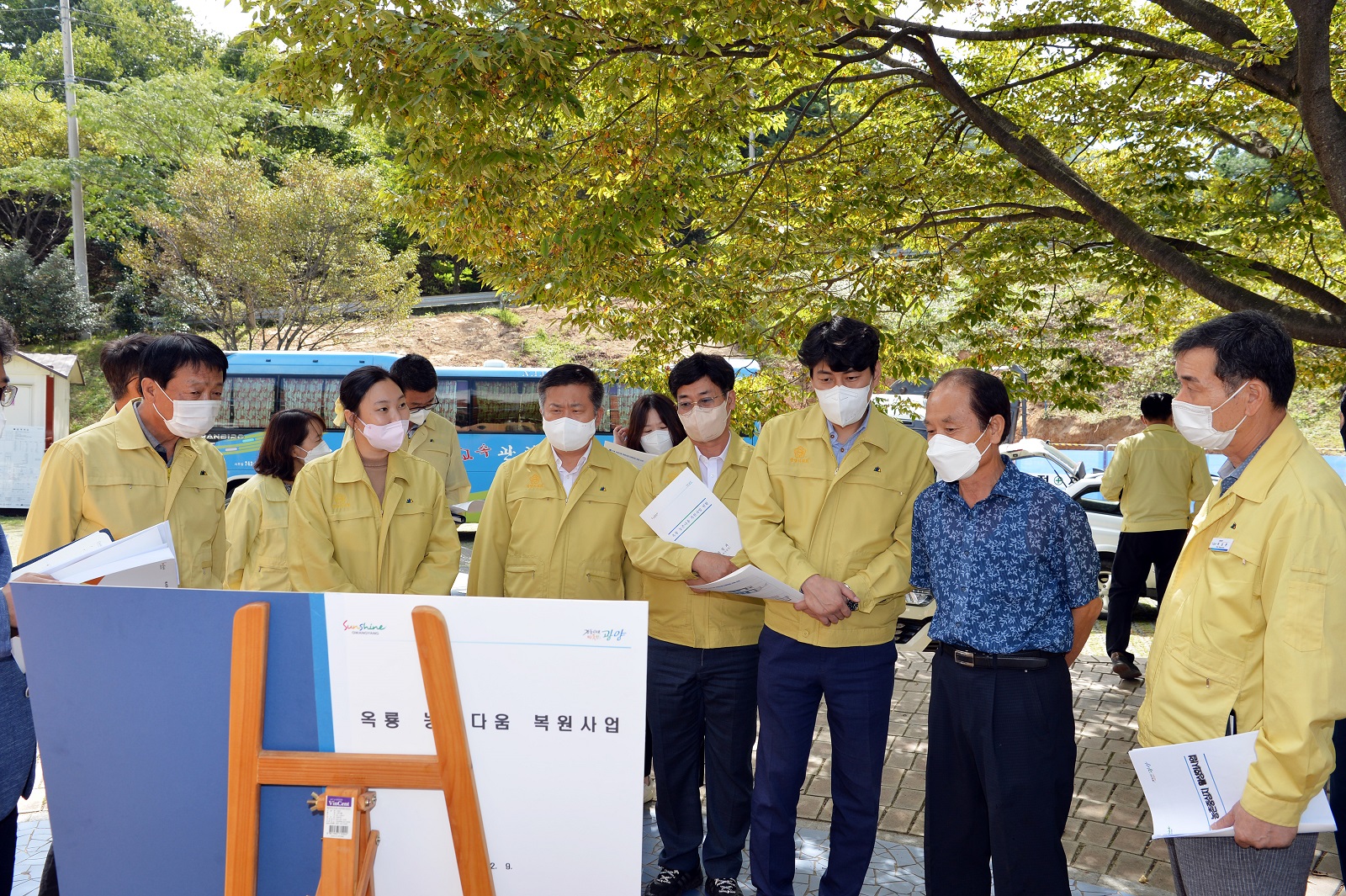 광양시의회 산업건설위원회, 주요 사업장 현장 점검