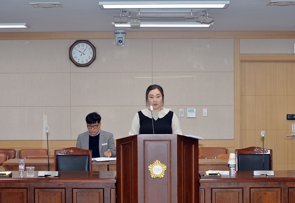 광양시의회 김보라 의원,  광양시 교통안전 증진을 위한 조례 일부개정조례안 발의