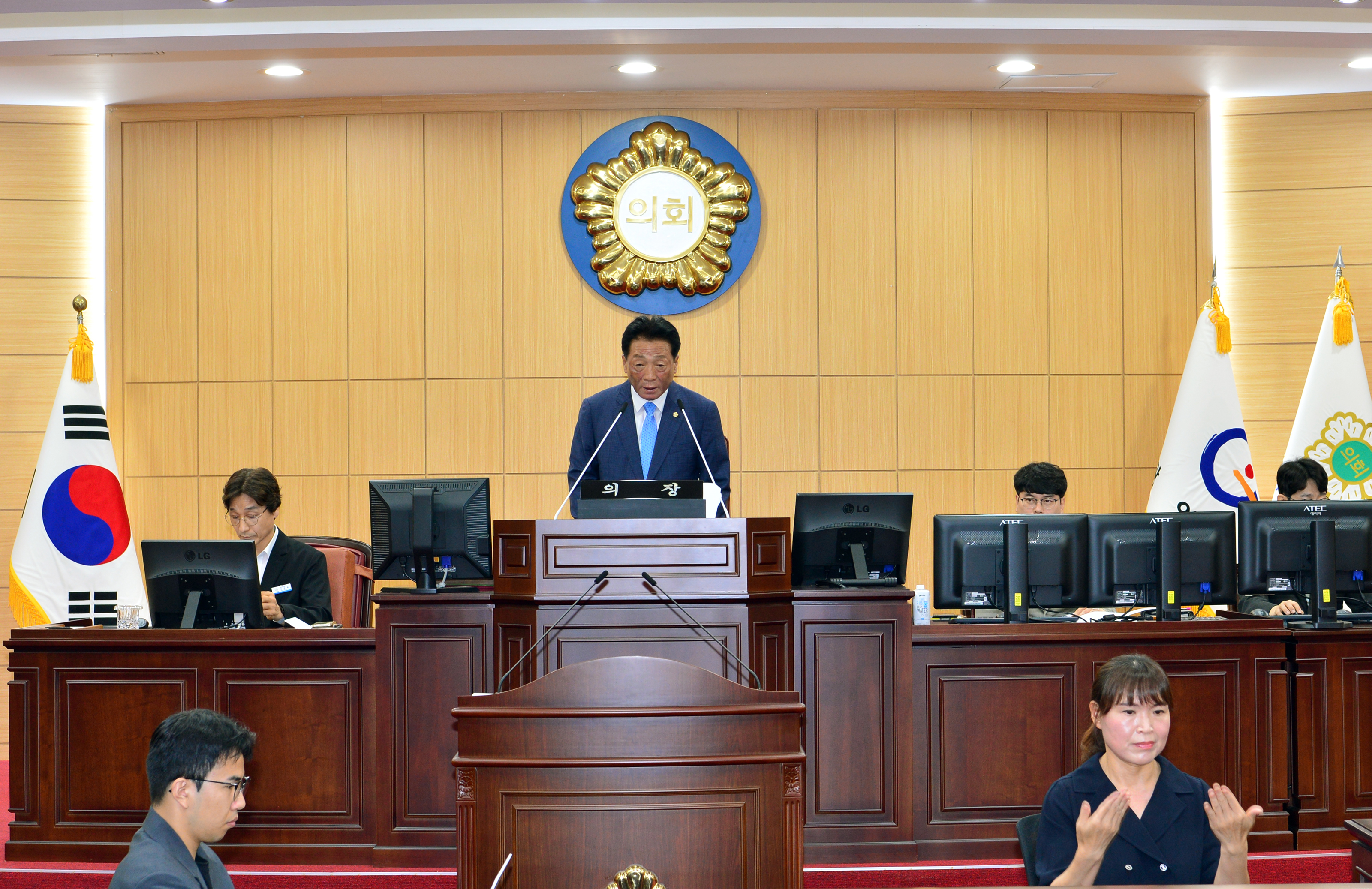 광양시의회, 제341회 임시회 개회…7일간 회기 돌입