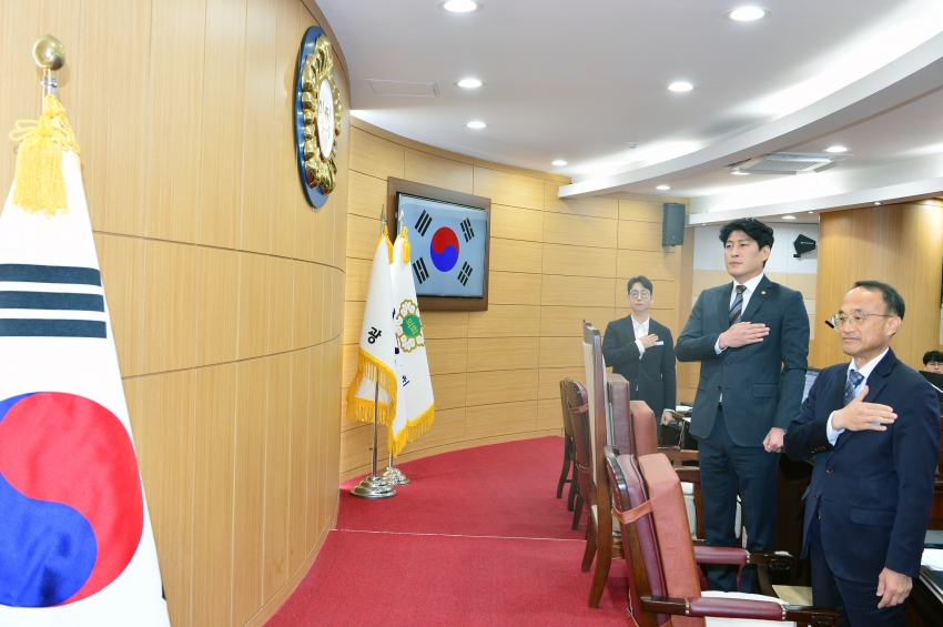 제344회 광양시의회 임시회 제1차 본회의_2