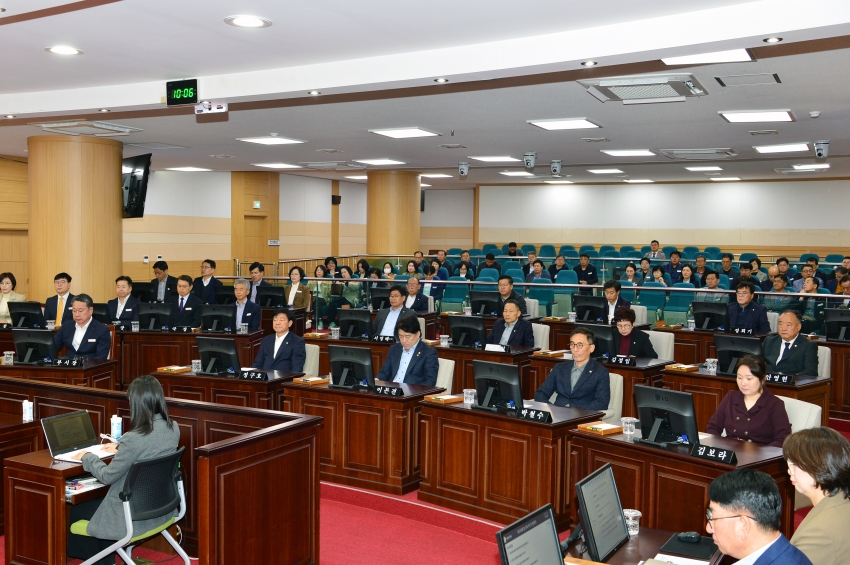 제346회 광양시의회 임시회 제1차 본회의_2